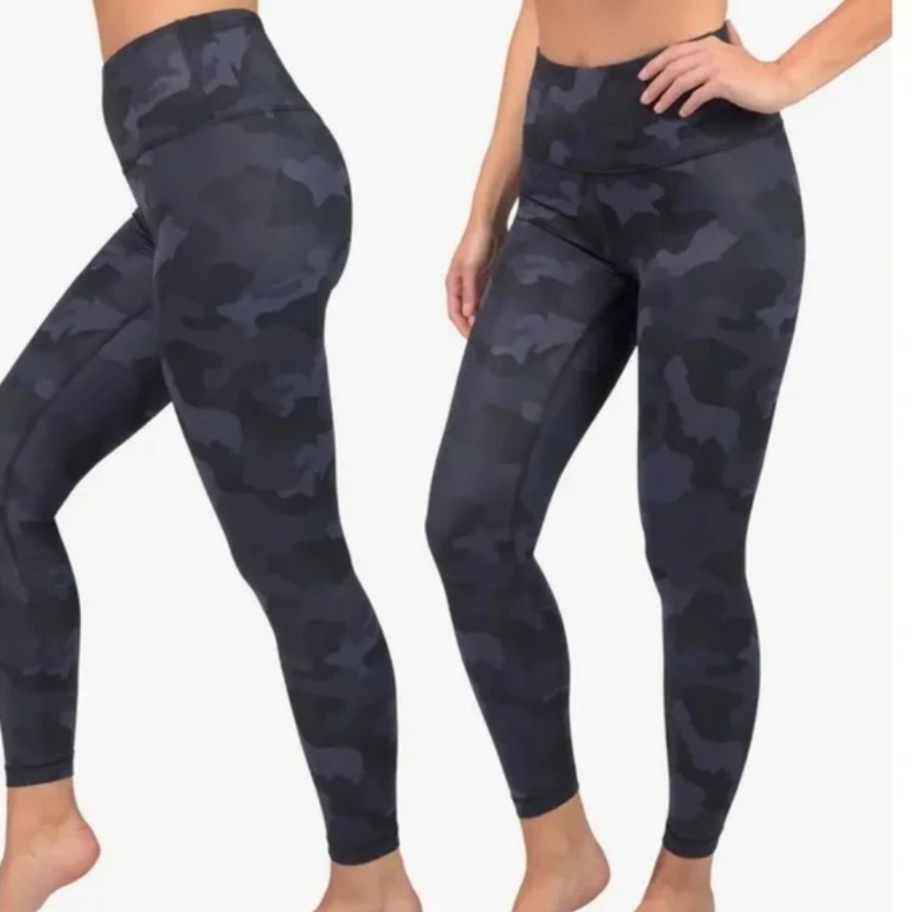 90 Degree Neutral Camo High Waisted Leggings XS 25” Inseam